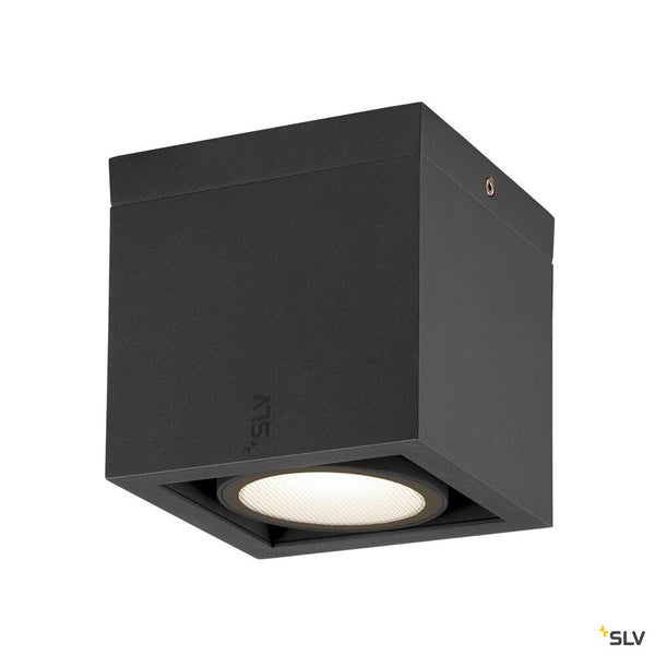SLV ESKINA FRAME CL single, Ceiling-mounted light anthracite 15W 1100/1200lm 3000/4000K CRI80 95° 1006316