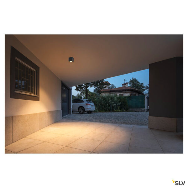 SLV ESKINA FRAME CL single, Ceiling-mounted light anthracite 15W 1100/1200lm 3000/4000K CRI80 95° 1006316