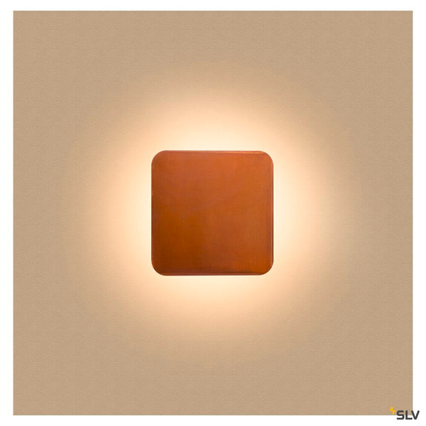 SLV MANA RUSTY, Lampshade square rust 1006317