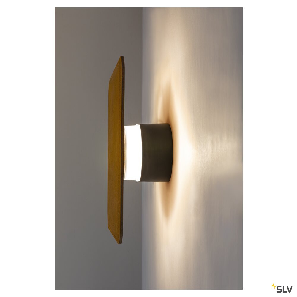 SLV MANA RUSTY, Lampshade square rust 1006317
