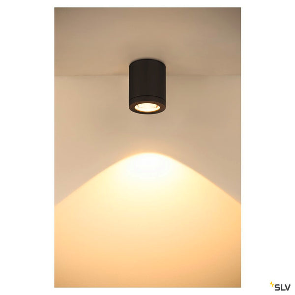 SLV ENOLA OCULUS CL, Ceiling-mounted light anthracite 11W 1000/1100lm 3000/4000K CRI90 100° 1006327