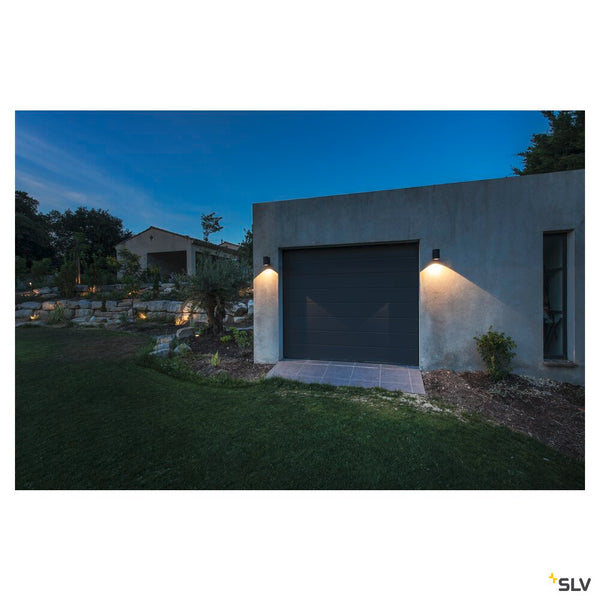 SLV ENOLA OCULUS WL, single wall-mounted light anthracite 11W 1000/1100lm 3000/4000K CRI90 100° 1006328