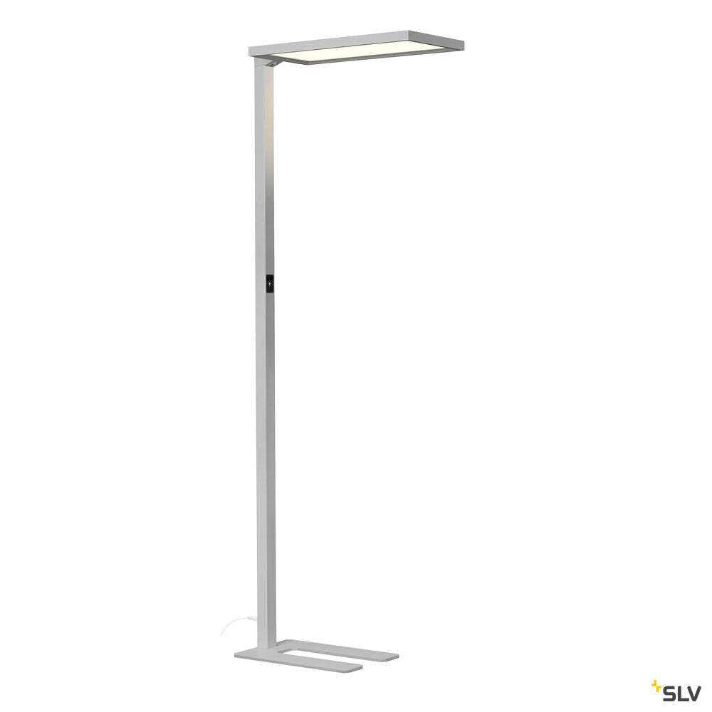 SLV WORKLIGHT FL, Free-standing lamp silver 79 W 7600 lm 4000 K CRI 80 80° 1006343
