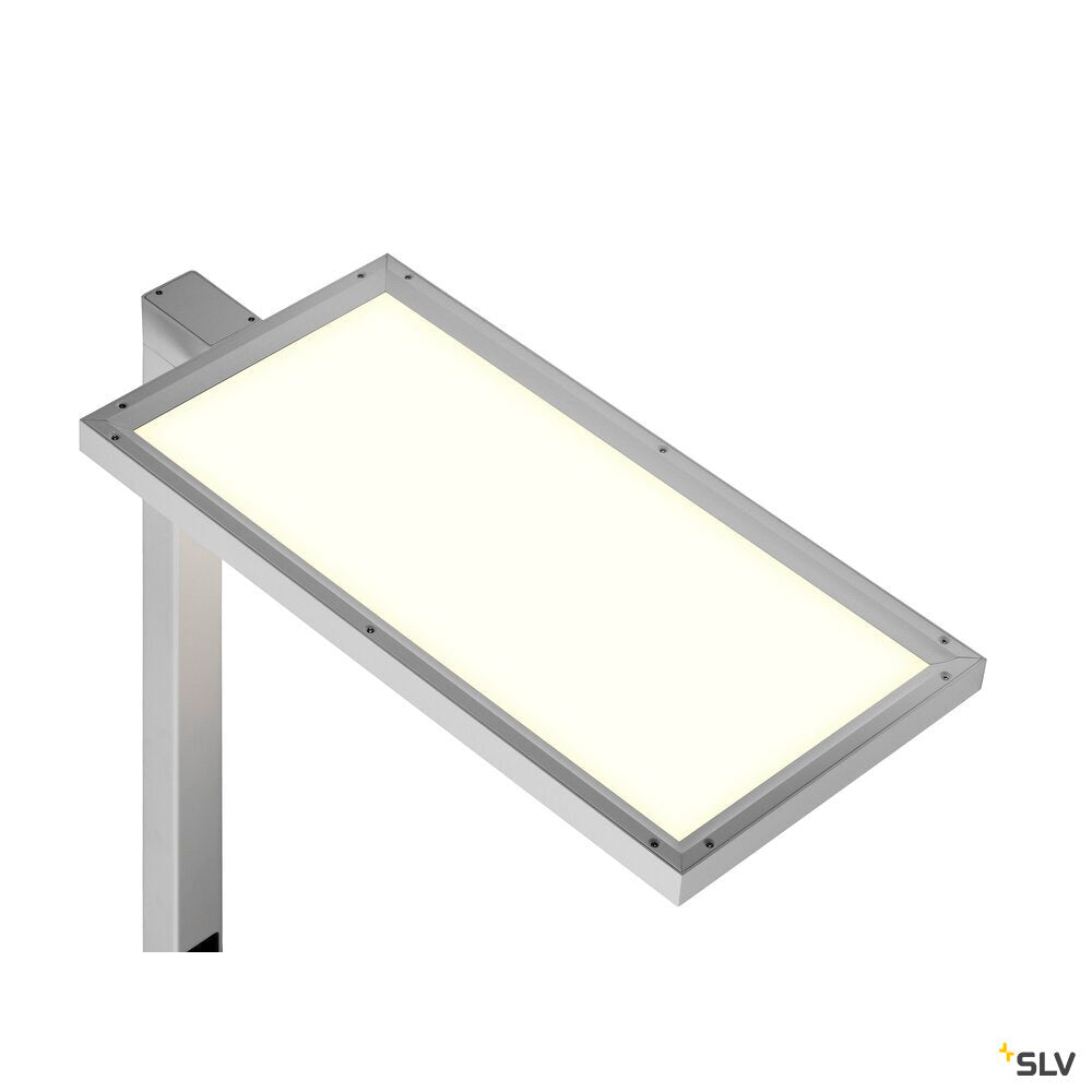 SLV WORKLIGHT FL, Free-standing lamp silver 79 W 7600 lm 4000 K CRI 80 80° 1006343