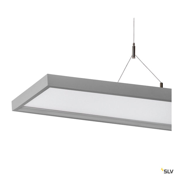SLV WORKLIGHT PD, Pendant light silverr 57W 5000lm 4000K CRI80 80° DALI 1006345