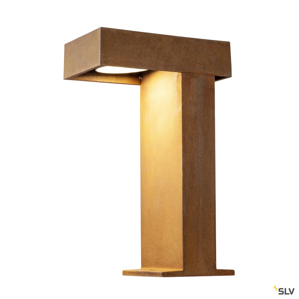 SLV RUSTY® PATHLIGHT 40, LED outdoor floor stand, rust coloured, IP55, 3000K 1006346