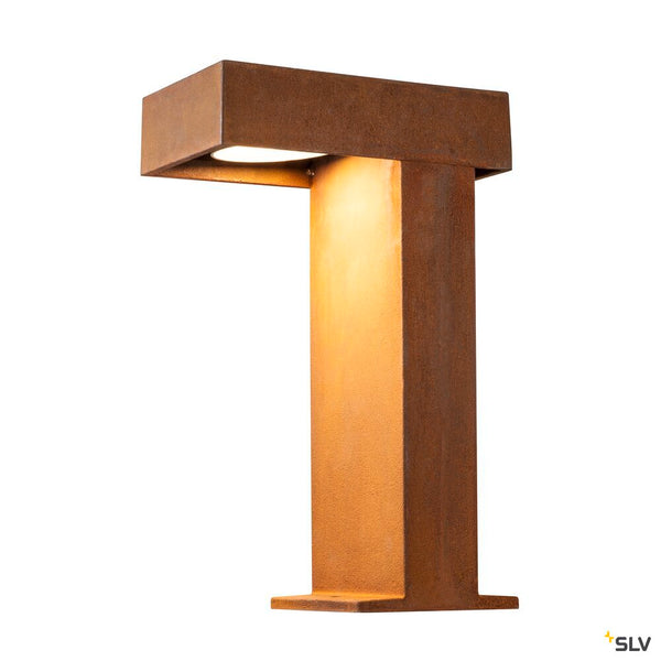 SLV RUSTY® PATHLIGHT 40, LED outdoor floor stand, rust coloured, IP55, 3000K 1006346