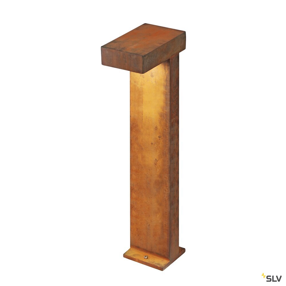 SLV RUSTY® PATHLIGHT 70, LED outdoor floor stand, rust coloured, IP55, 3000K 1006347