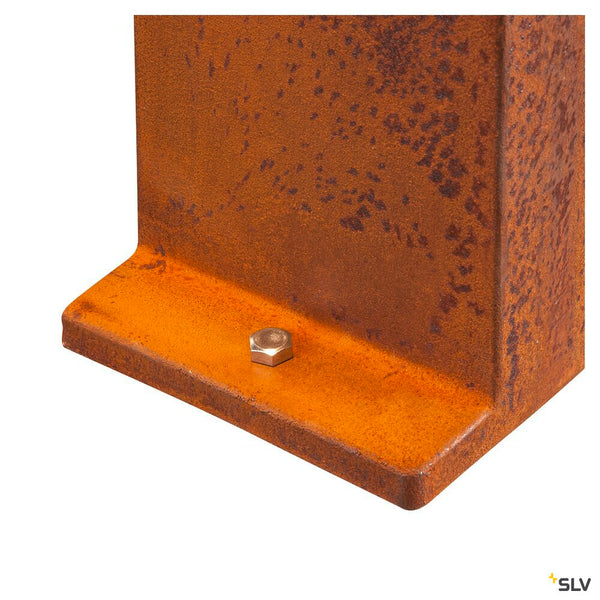 SLV RUSTY® PATHLIGHT 70, LED outdoor floor stand, rust coloured, IP55, 3000K 1006347