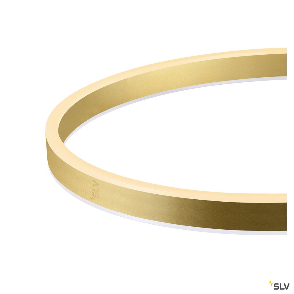 SLV ONE BOW FL, Free-standing lamp black/brass 20 W 1200/1200 lm 2700/3000 K CRI 90 140° 1006350