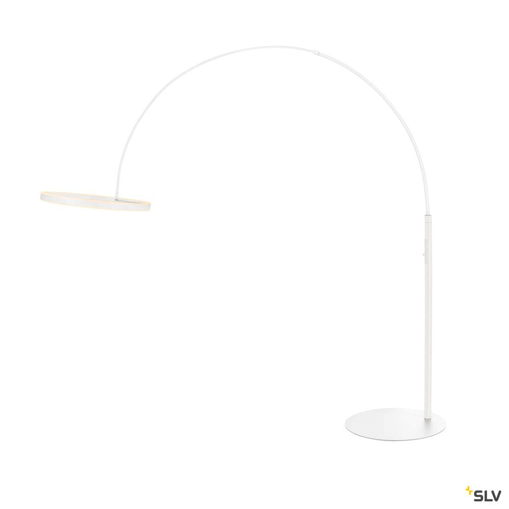 SLV ONE BOW FL, Free-standing lamp white 20 W 1200/1200 lm 2700/3000 K CRI 90 140° 1006351