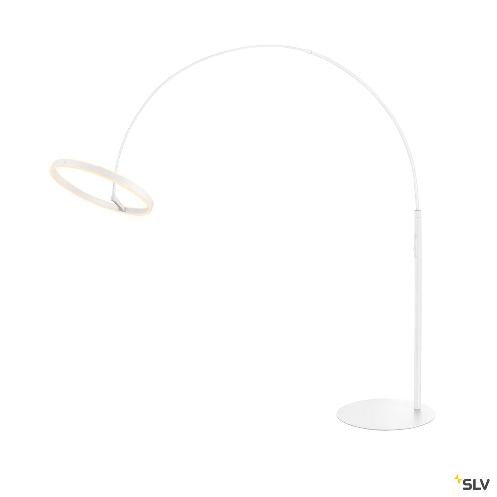 SLV ONE BOW FL, Free-standing lamp white 20 W 1200/1200 lm 2700/3000 K CRI 90 140° 1006351