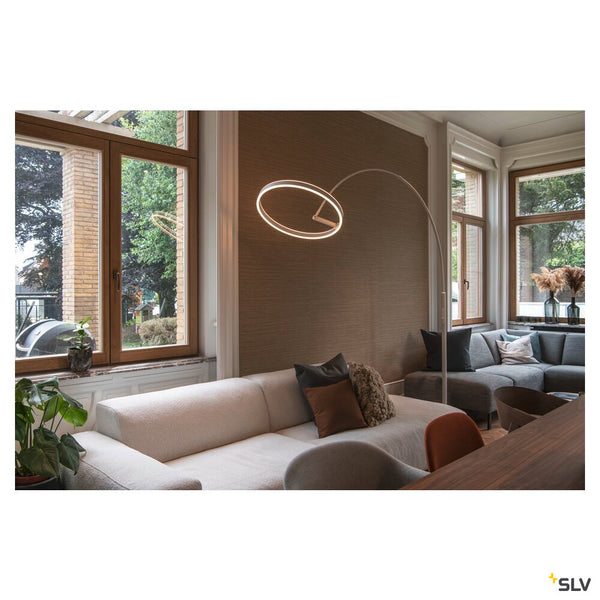SLV ONE BOW FL, Free-standing lamp white 20 W 1200/1200 lm 2700/3000 K CRI 90 140° 1006351