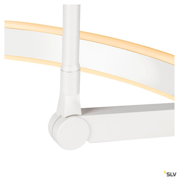 SLV ONE BOW FL, Free-standing lamp white 20 W 1200/1200 lm 2700/3000 K CRI 90 140° 1006351