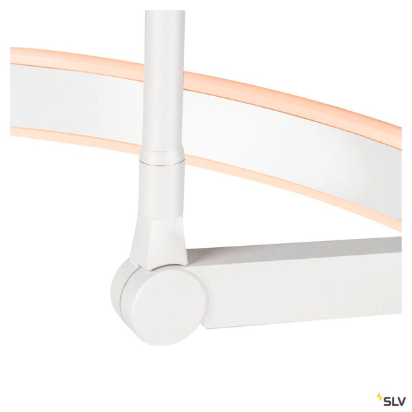 SLV ONE BOW FL, Free-standing lamp white 20 W 1200/1200 lm 2700/3000 K CRI 90 140° 1006351