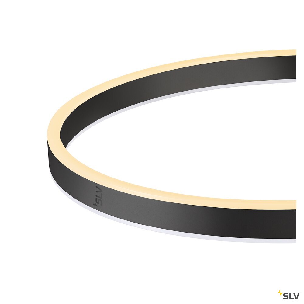 SLV ONE BOW FL, Free-standing lamp black 20 W 1200/1200 lm 2700/3000 K CRI 90 140° 1006352