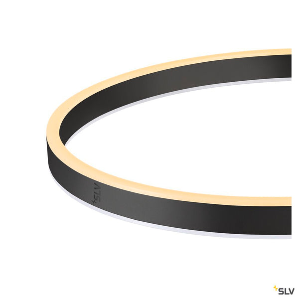 SLV ONE BOW FL, Free-standing lamp black 20 W 1200/1200 lm 2700/3000 K CRI 90 140° 1006352