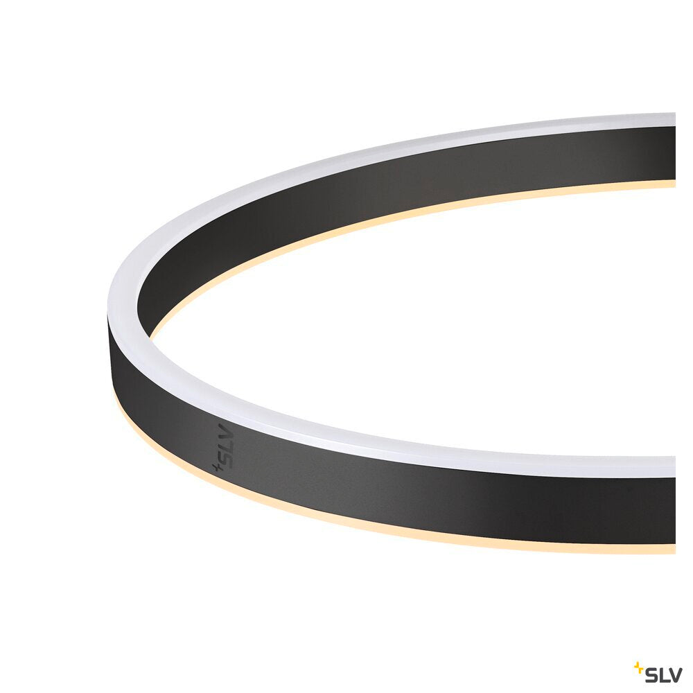 SLV ONE BOW FL, Free-standing lamp black 20 W 1200/1200 lm 2700/3000 K CRI 90 140° 1006352