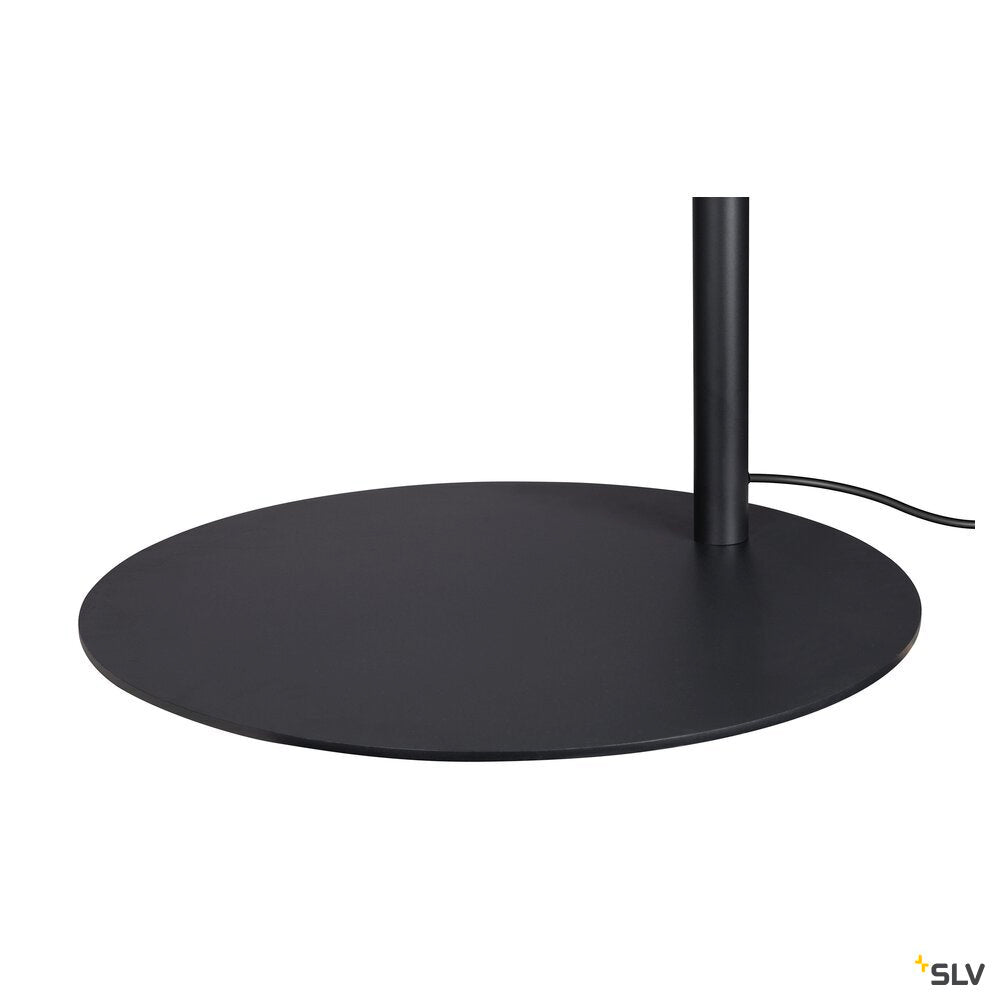 SLV ONE BOW FL, Free-standing lamp black 20 W 1200/1200 lm 2700/3000 K CRI 90 140° 1006352