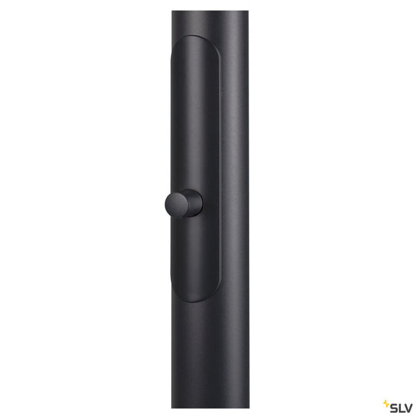 SLV ONE STRAIGHT FL, Free-standing lamp black/brass 20 W 1200/1200 lm 2700/3000 K CRI 90 140° 1006353