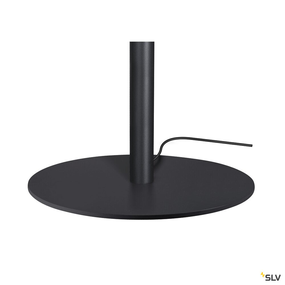 SLV ONE STRAIGHT FL, Free-standing lamp black/brass 20 W 1200/1200 lm 2700/3000 K CRI 90 140° 1006353