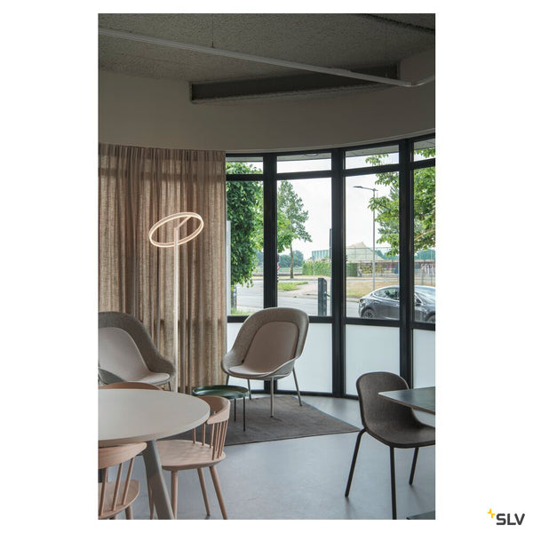 SLV ONE STRAIGHT FL, Free-standing lamp white 20 W 1200/1200 lm 2700/3000 K CRI 90 140° 1006354