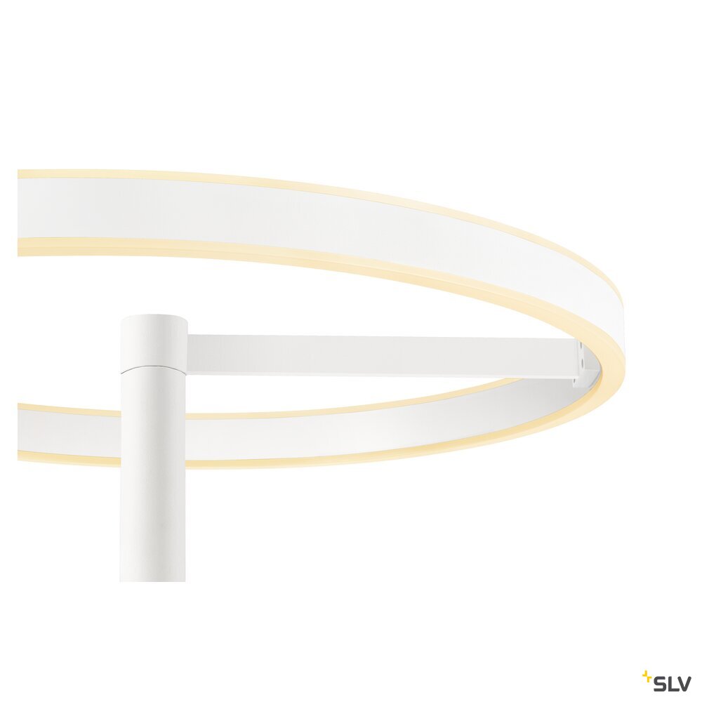 SLV ONE STRAIGHT FL, Free-standing lamp white 20 W 1200/1200 lm 2700/3000 K CRI 90 140° 1006354