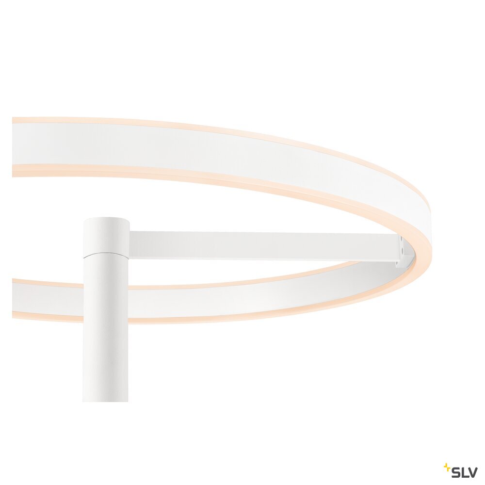 SLV ONE STRAIGHT FL, Free-standing lamp white 20 W 1200/1200 lm 2700/3000 K CRI 90 140° 1006354