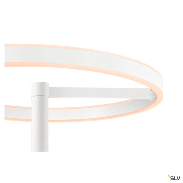 SLV ONE STRAIGHT FL, Free-standing lamp white 20 W 1200/1200 lm 2700/3000 K CRI 90 140° 1006354