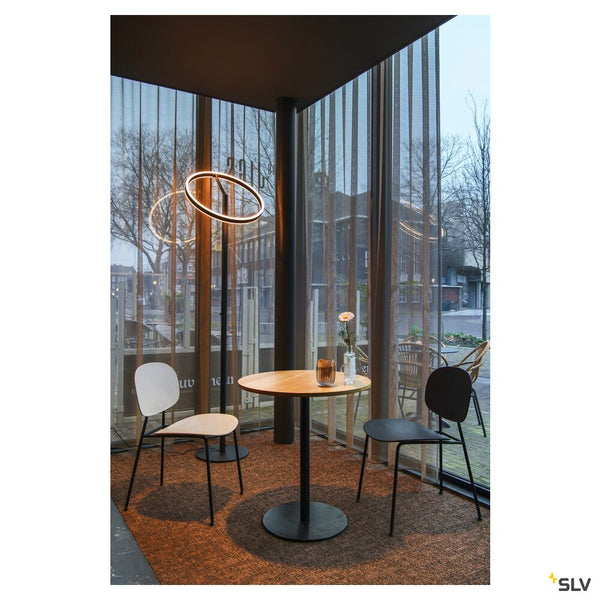 SLV ONE STRAIGHT FL, Free-standing lamp black 20 W 1200/1200 lm 2700/3000 K CRI 90 140° 1006355