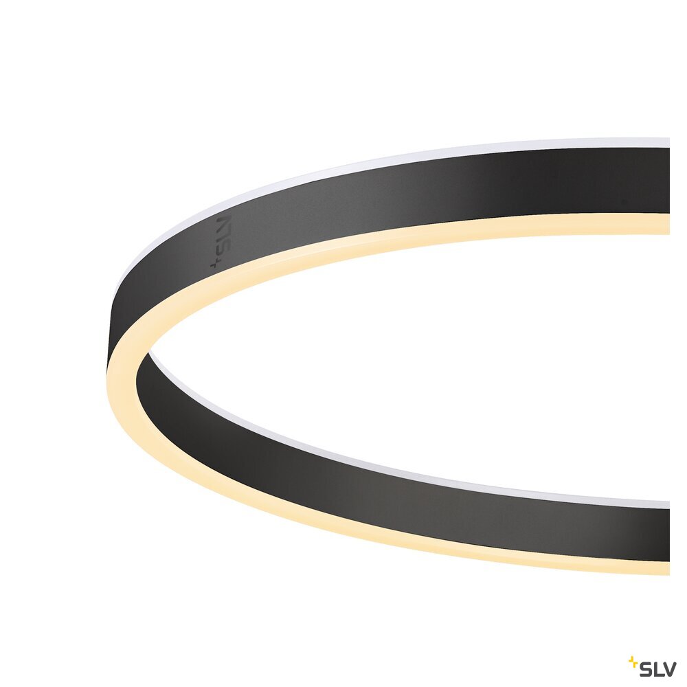 SLV ONE STRAIGHT FL, Free-standing lamp black 20 W 1200/1200 lm 2700/3000 K CRI 90 140° 1006355