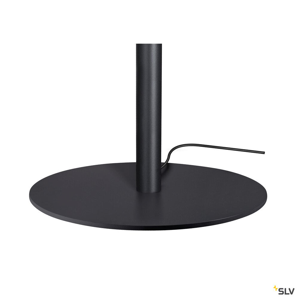 SLV ONE STRAIGHT FL, Free-standing lamp black 20 W 1200/1200 lm 2700/3000 K CRI 90 140° 1006355