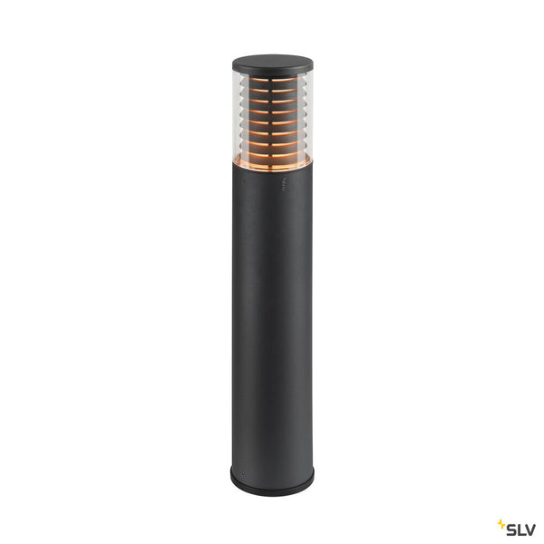 SLV M-POL M Polehead, Louver lamp head, anthracite, 11W, 190/210lm, 2700/3000K, CRI90 1006386