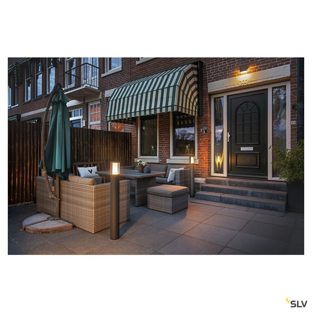 SLV M-POL 90 Pole, Bollard, anthracite, 83.4cm 1006381