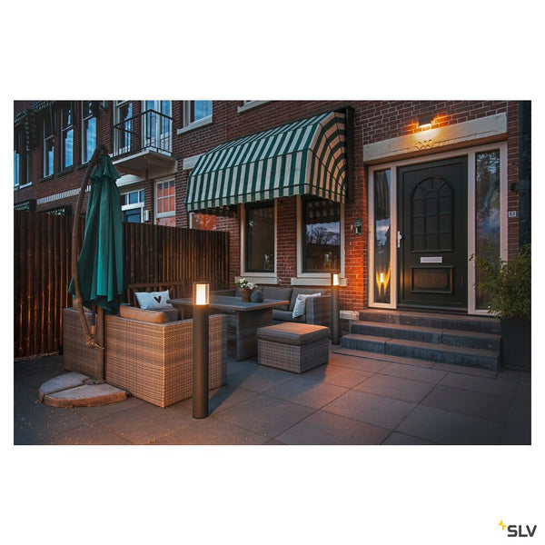 SLV M-POL M Polehead, Shader lamp head, anthracite, 11W, 420/460lm, 2700/3000K, CRI90 1006388