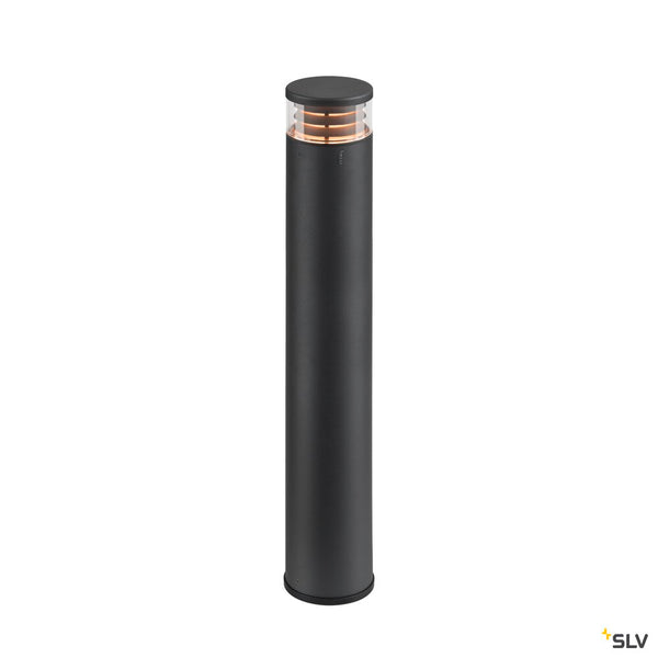 SLV M-POL S Polehead, Louver lamp head, anthracite, 19W, 260/270lm, 2700/3000K, CRI90, DALI 1006391