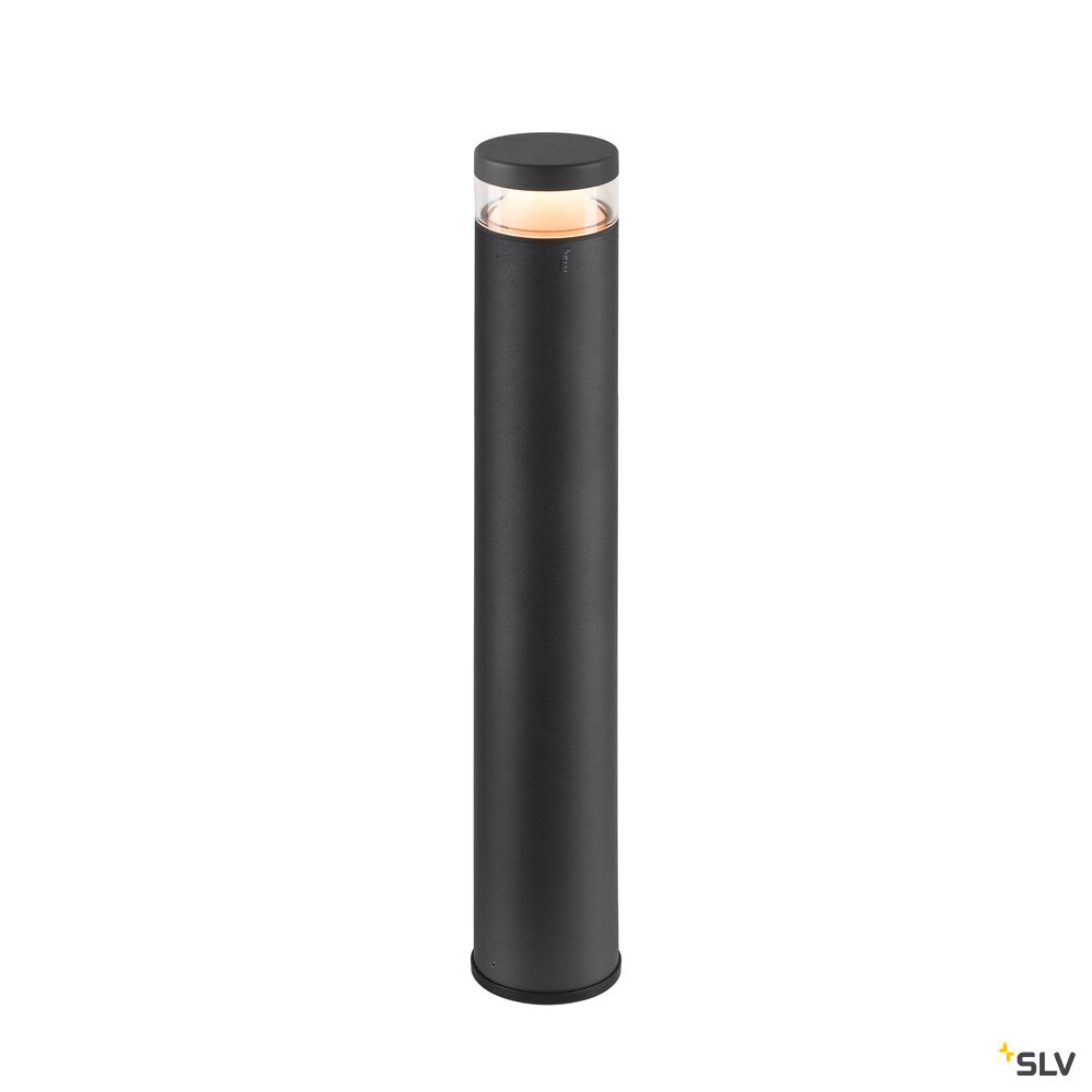 SLV M-POL S Polehead 360°, low-glare, lamp head, anthracite, 10W, 750lm, 2700K, CRI80 1007232