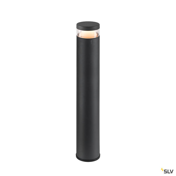SLV M-POL S Polehead 360°, low-glare, lamp head, anthracite, 10W, 750lm, 2700K, CRI80 1007232