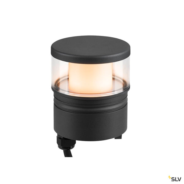 SLV M-POL S Polehead, Lamp head, anthracite, 19W, 890/950lm, 2700/3000K, CRI90, DALI 1006389