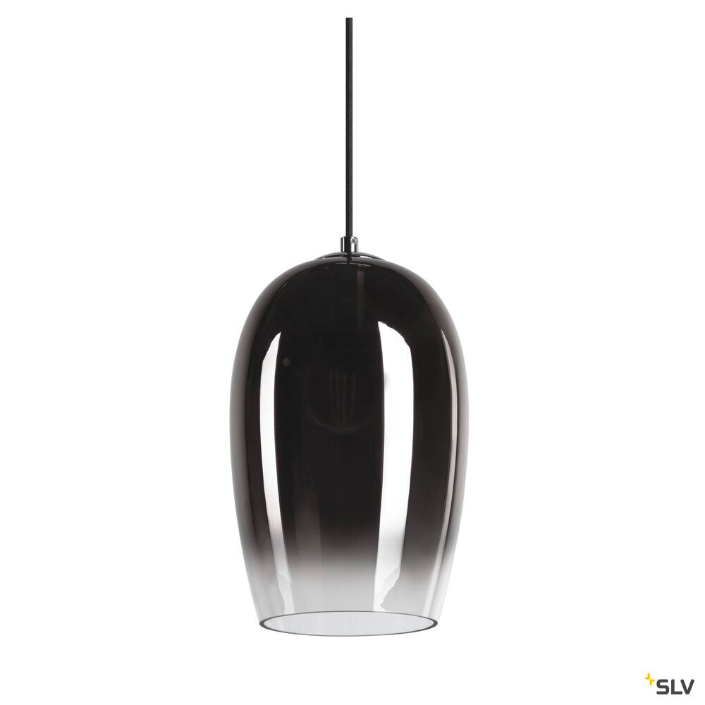 SLV PANTILO OVAL PD, E27 pendant light, chrome 1006398