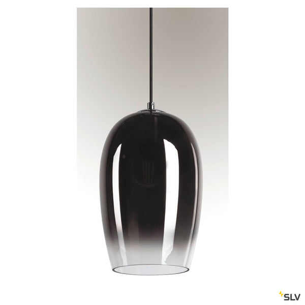 SLV PANTILO OVAL PD, E27 pendant light, chrome 1006398