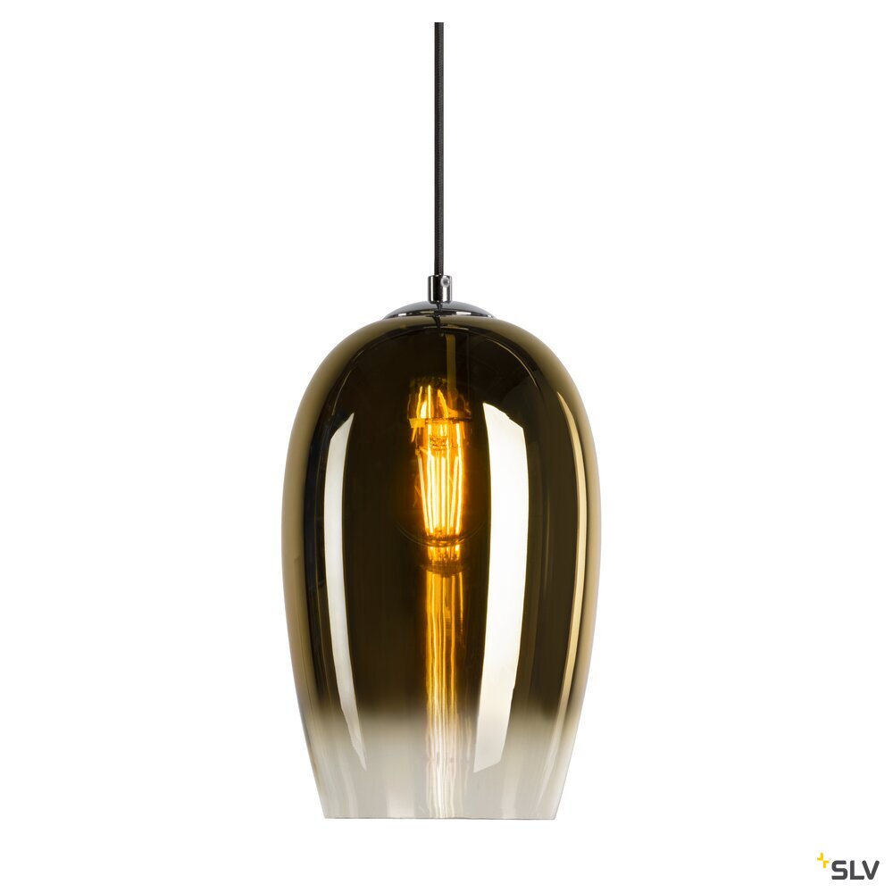SLV PANTILO OVAL PD, E27 pendant light, gold 1006403