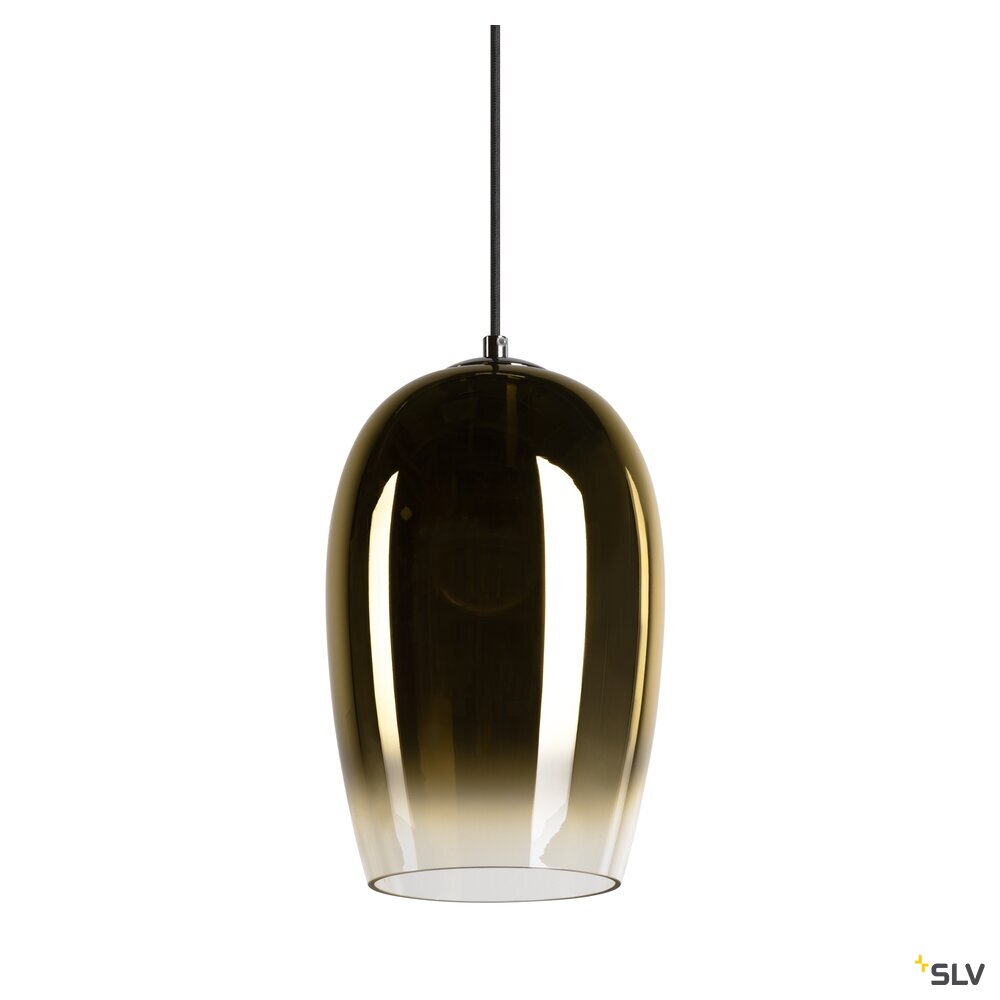 SLV PANTILO OVAL PD, E27 pendant light, gold 1006403
