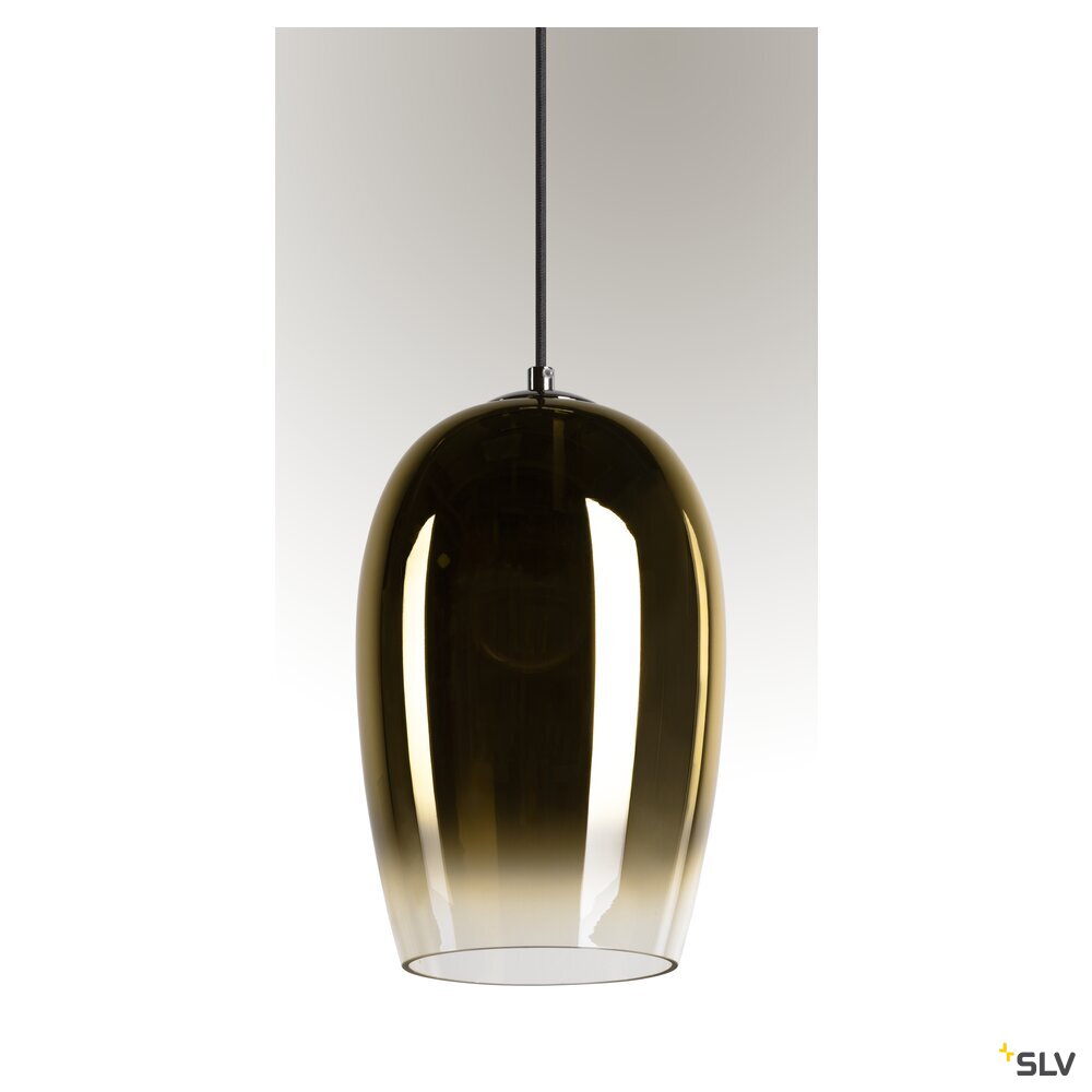 SLV PANTILO OVAL PD, E27 pendant light, gold 1006403