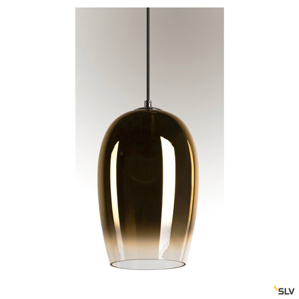SLV PANTILO OVAL PD, E27 pendant light, gold 1006403