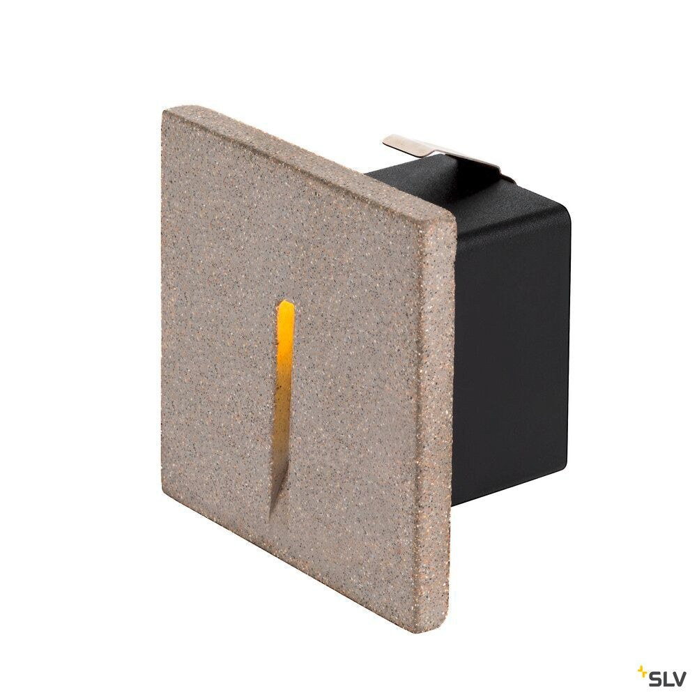 SLV CONCRETO EL, recessed wall light grey, 3.2W, 15lm, 3000K 1006407