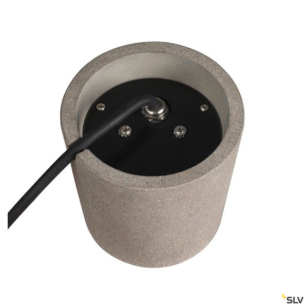 SLV CONCRETO FL, Free-standing lamp round GU10 grey 10W 1006408