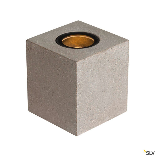 SLV CONCRETO FL, Free-standing lamp square GU10 grey 10W 1006409