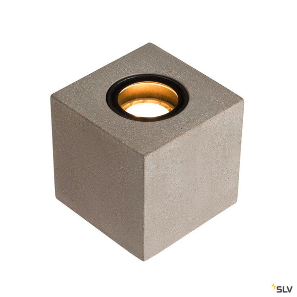 SLV CONCRETO FL, Free-standing lamp square GU10 grey 10W 1006409