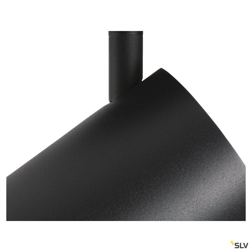 SLV ASTO TUBE, spot, cylindrical, max. 1x10W, black 1006423